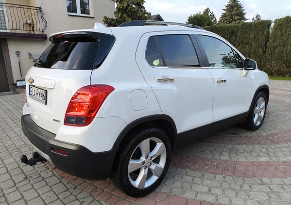 Chevrolet Trax cena 35900 przebieg: 182340, rok produkcji 2013 z Końskie małe 781